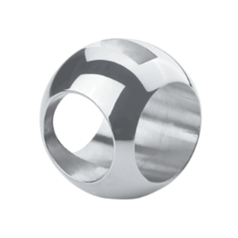 Vertical Slot Solid Floating Ball Valve Ball