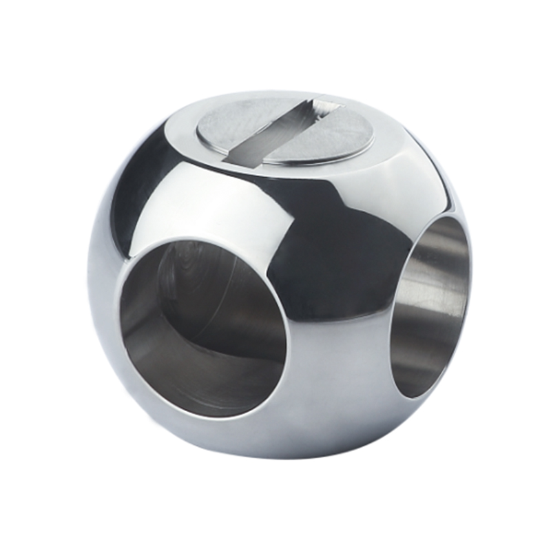 Flat Top Fixed L-Shaped Ball Valve Ball