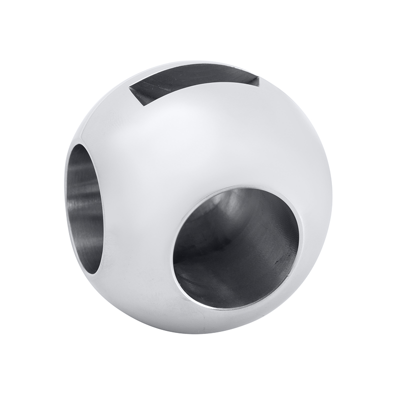 Vertical Slot Solid Floating Ball Valve Ball