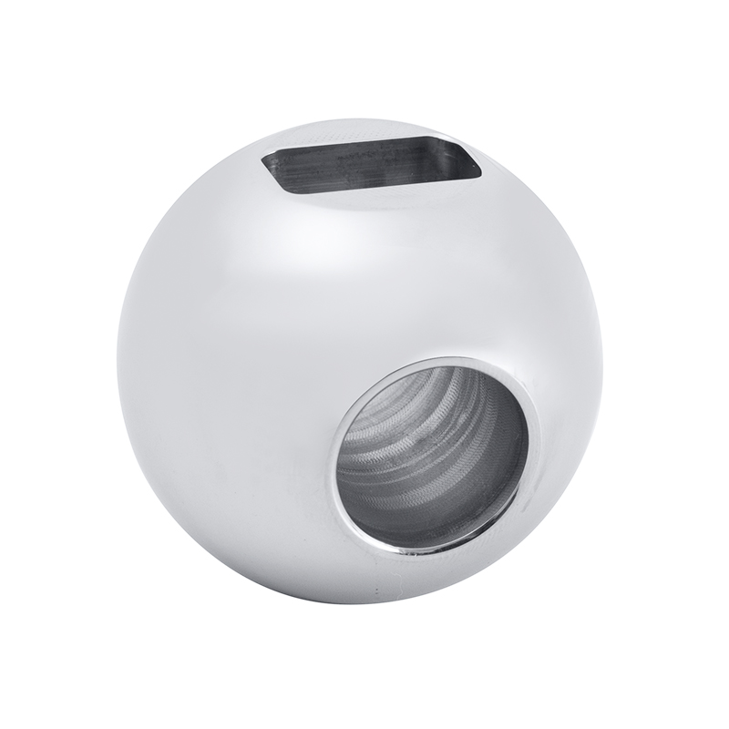 Square Groove Fixed Ball Valve Ball