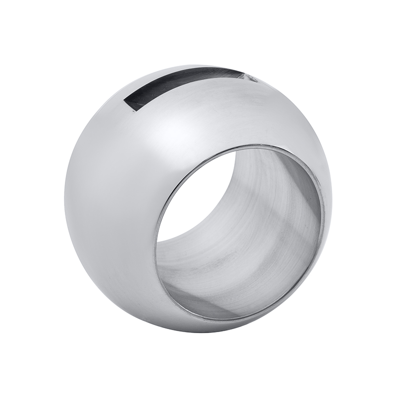 Straight Through Set Ball Floating Ball Valve Ball